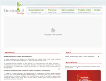 Tablet Screenshot of gastromallgroup.pl
